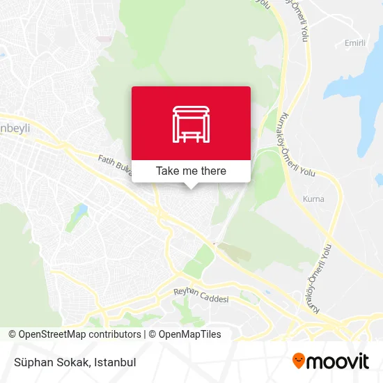 Süphan Sokak map