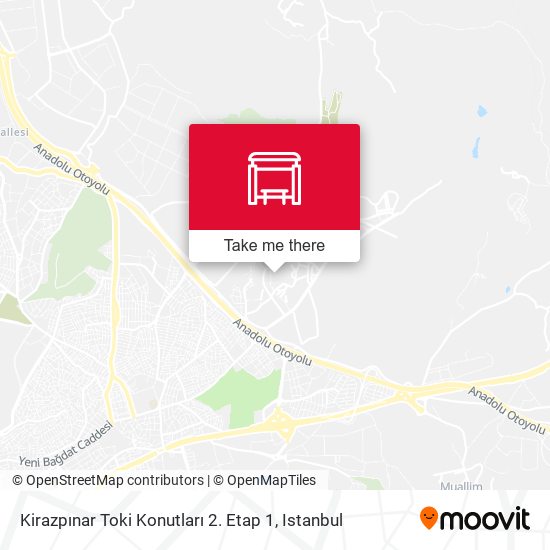 Kirazpınar Toki Konutları 2. Etap 1 map