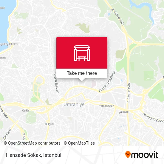 Hanzade Sokak map