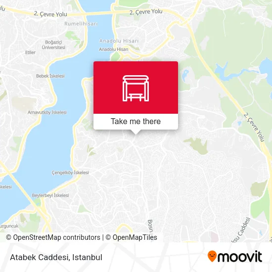 Atabek Caddesi map