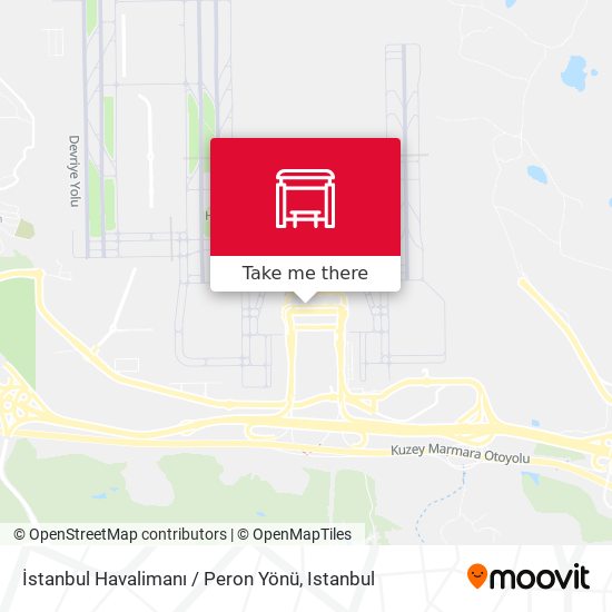 İstanbul Havalimanı / Peron Yönü map