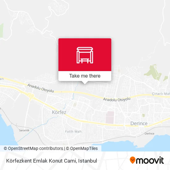 Körfezkent Emlak Konut Cami map