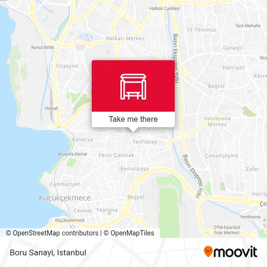 Boru Sanayi map