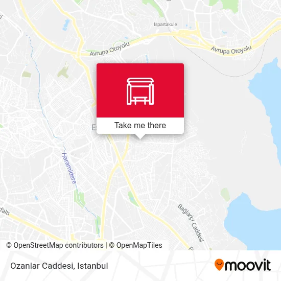Ozanlar Caddesi map