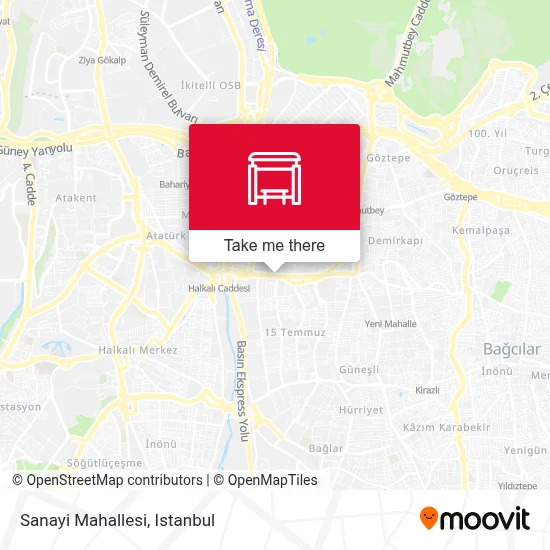 Sanayi Mahallesi map