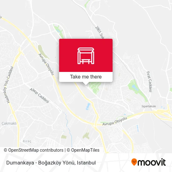 Dumankaya - Boğazköy Yönü map