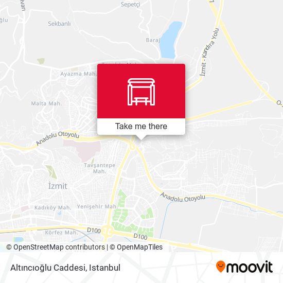 Altıncıoğlu Caddesi map