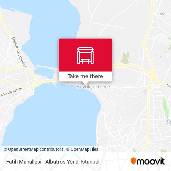 Fatih Mahallesi - Albatros Yönü map