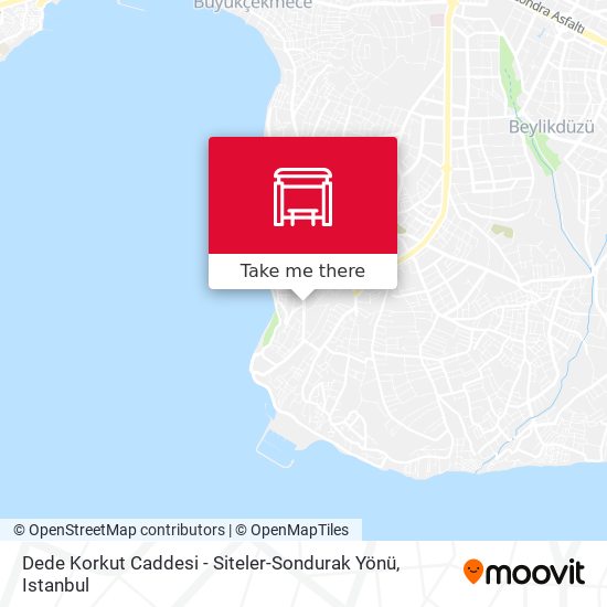 Dede Korkut Caddesi - Siteler-Sondurak Yönü map