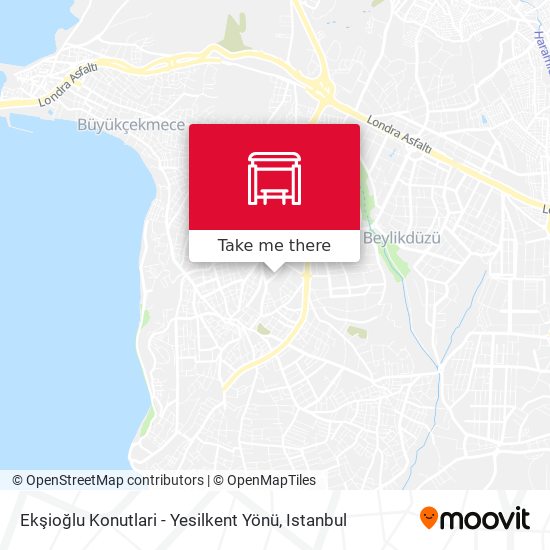 Ekşioğlu Konutlari - Yesilkent Yönü map