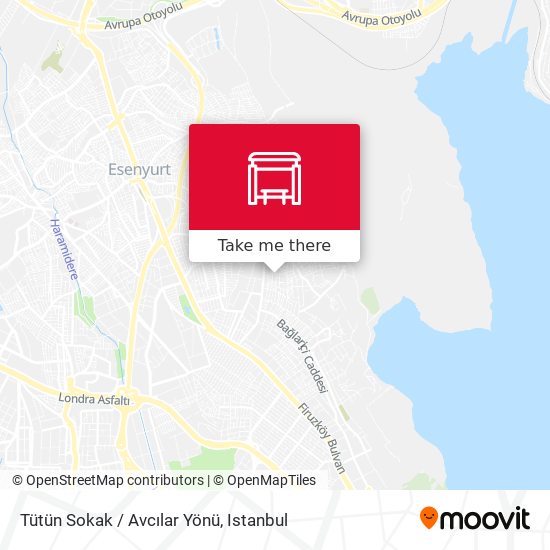Tütün Sokak / Avcılar Yönü map