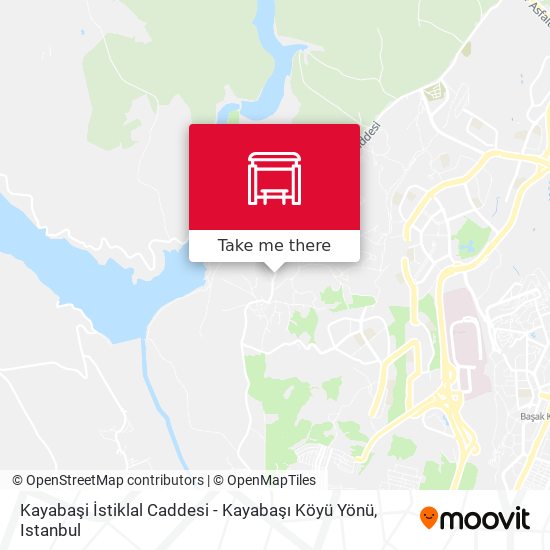 Kayabaşi İstiklal Caddesi - Kayabaşı Köyü Yönü map