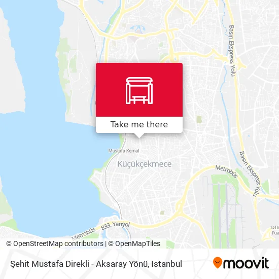 Şehit Mustafa Direkli - Aksaray Yönü map
