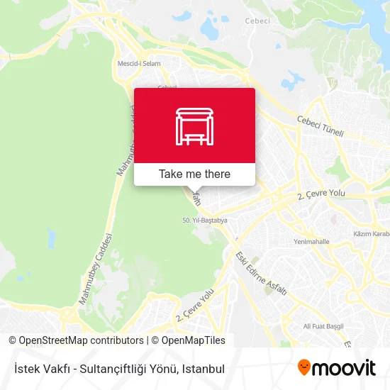 İstek Vakfı - Sultançiftliği Yönü map
