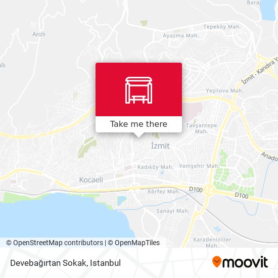 Devebağırtan Sokak map