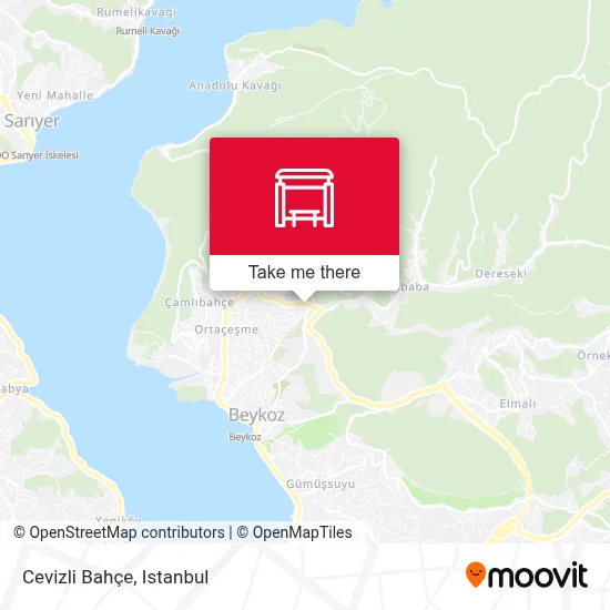 Cevizli Bahçe map