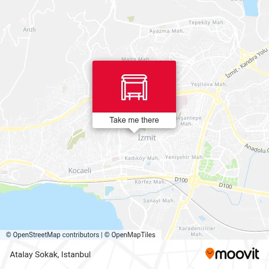 Atalay Sokak map