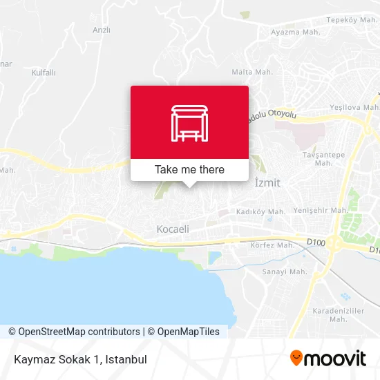 Kaymaz Sokak 1 map