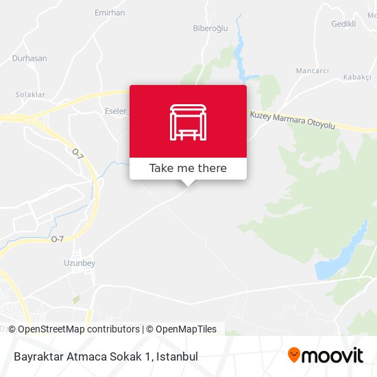 Bayraktar Atmaca Sokak 1 map