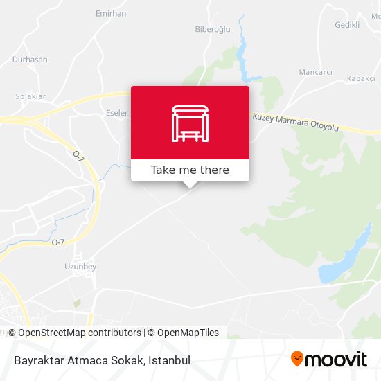 Bayraktar Atmaca Sokak map