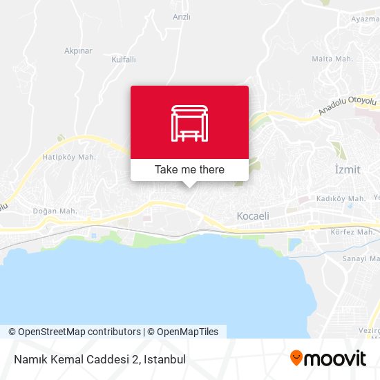 Namık Kemal Caddesi 2 map