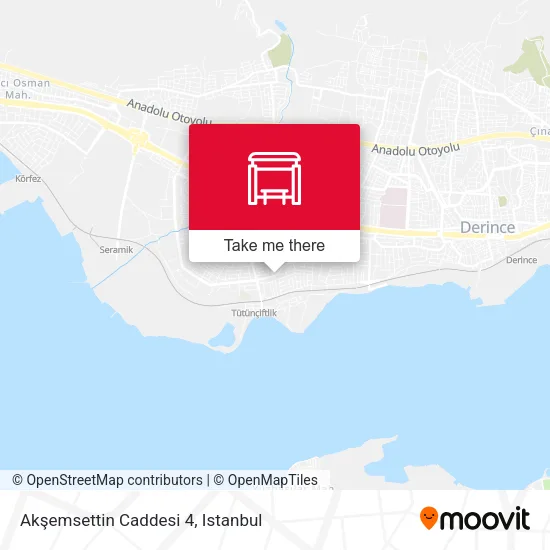 Akşemsettin Caddesi  4 map