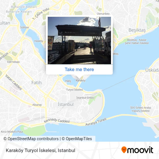 Karaköy Turyol İskelesi map