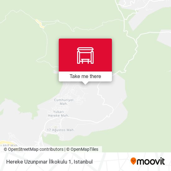 Hereke Uzunpınar İlkokulu 1 map