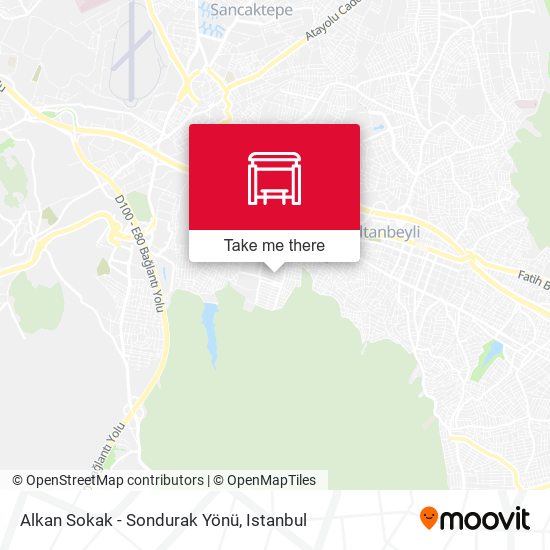 Alkan Sokak - Sondurak Yönü map
