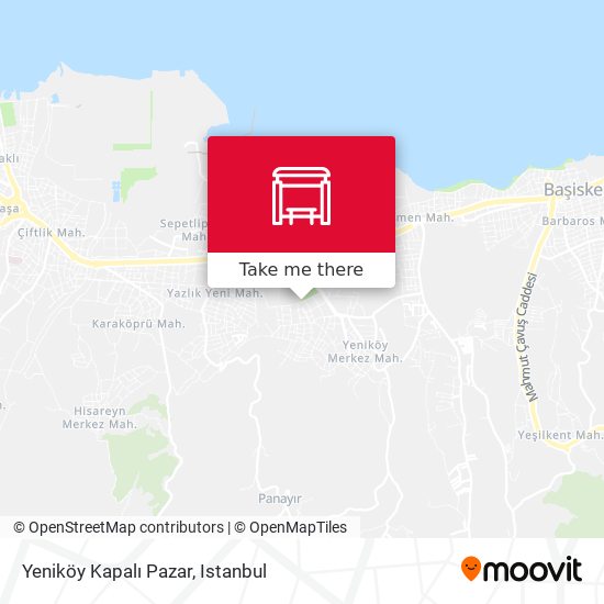 Yeniköy Kapalı Pazar map