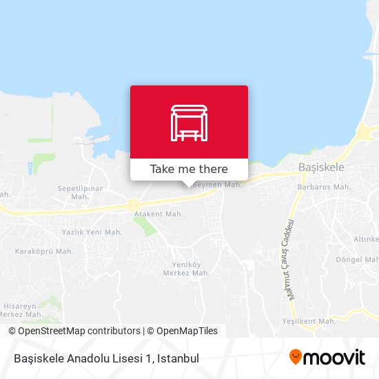 Başiskele Anadolu Lisesi 1 map
