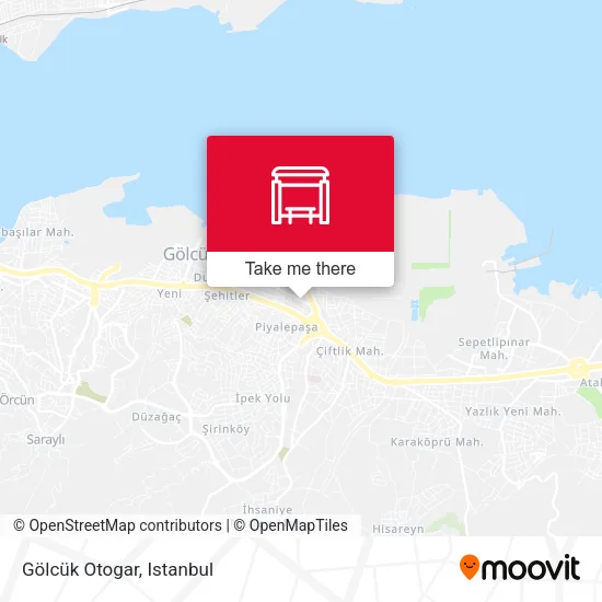 Gölcük Otogar map