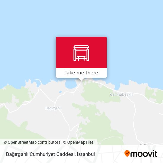 Bağırganlı Cumhuriyet Caddesi map