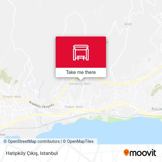 Hatipköy Çıkış map