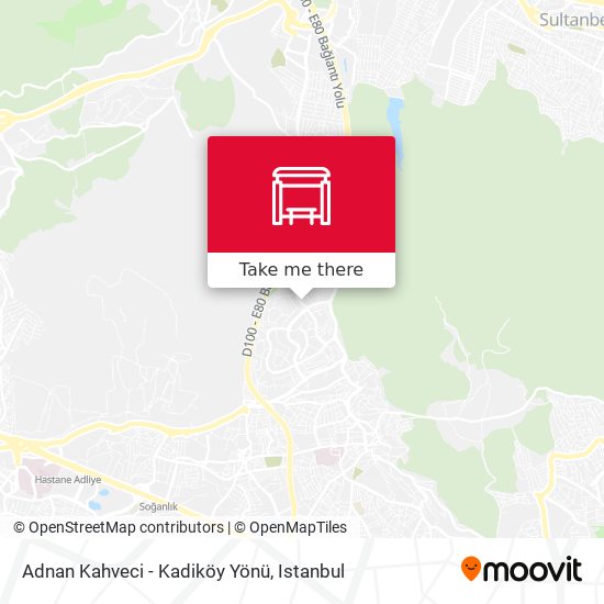 Adnan Kahveci - Kadiköy  Yönü map
