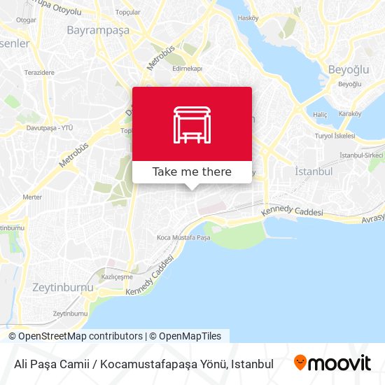 Ali Paşa Camii / Kocamustafapaşa Yönü map
