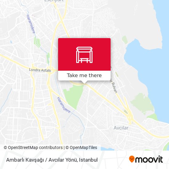 Ambarlı Kavşağı / Avcılar Yönü map