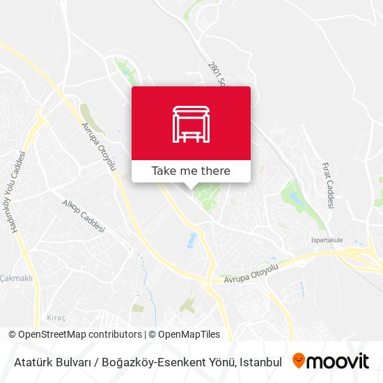 Atatürk Bulvarı / Boğazköy-Esenkent Yönü map