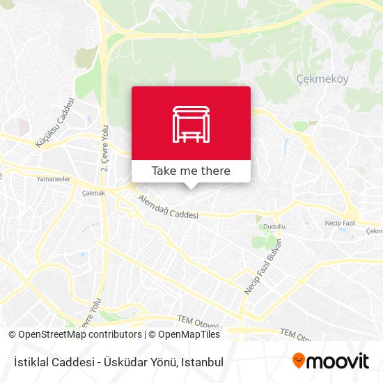 İstiklal Caddesi - Üsküdar Yönü map
