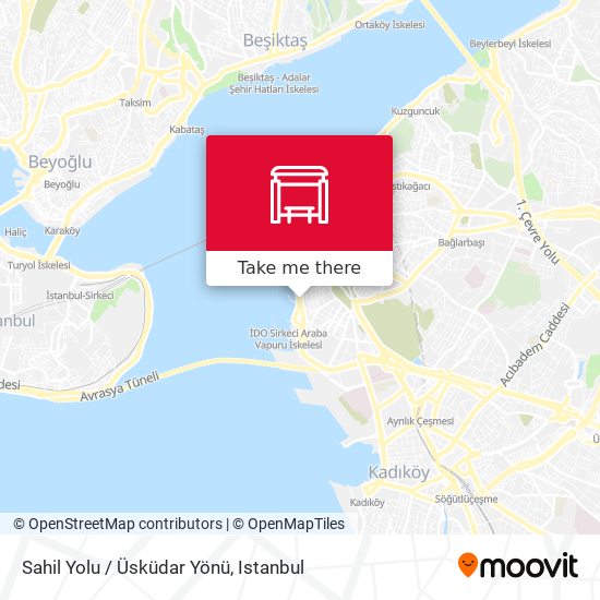 Sahil Yolu / Üsküdar Yönü map