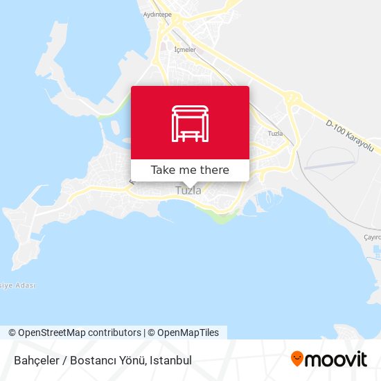 Bahçeler / Bostancı Yönü map