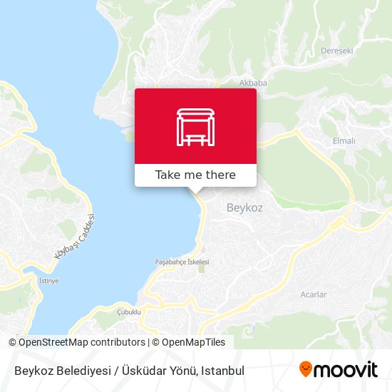 Beykoz Belediyesi / Üsküdar Yönü map