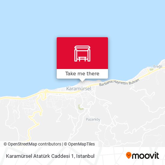 Karamürsel Atatürk Caddesi 1 map