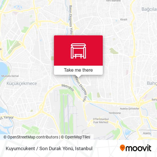 Kuyumcukent / Son Durak Yönü map