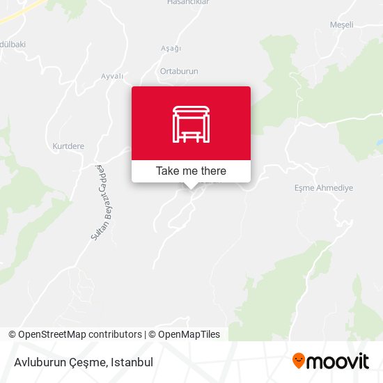 Avluburun Çeşme map