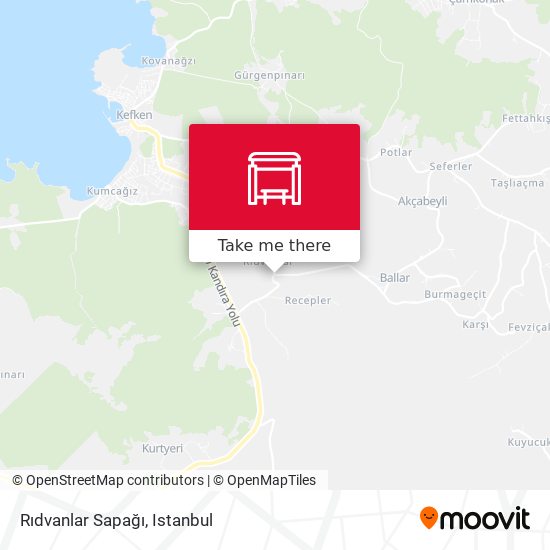 Rıdvanlar Sapağı map