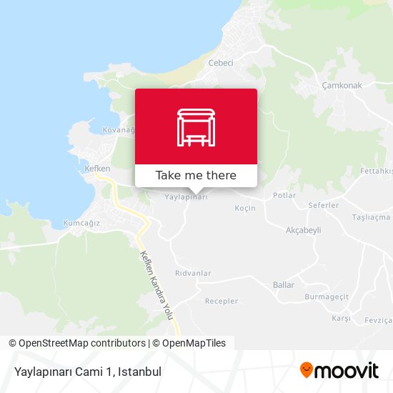 Yaylapınarı Cami 1 map