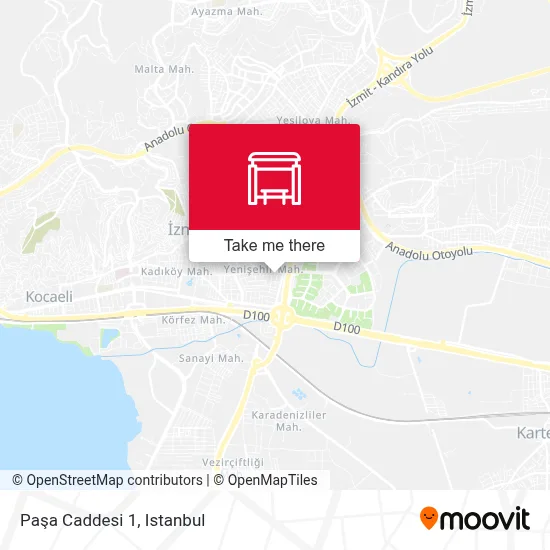 Paşa Caddesi 1 map