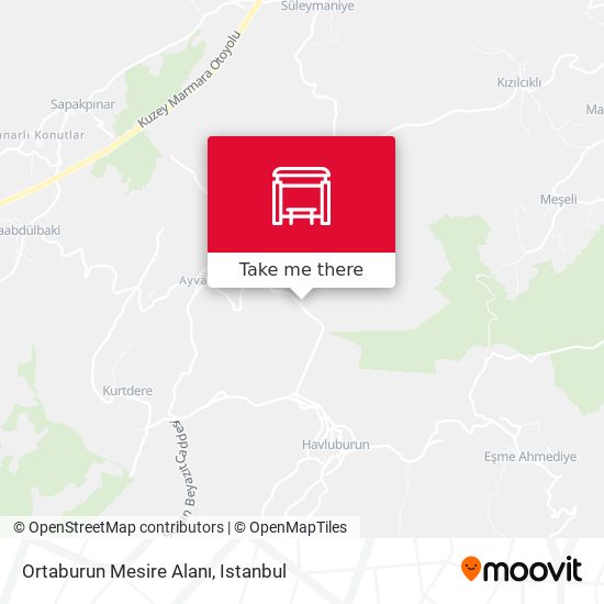 Ortaburun Mesire Alanı map