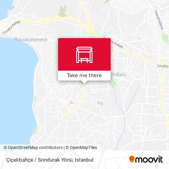 Çiçekbahçe / Sondurak Yönü map